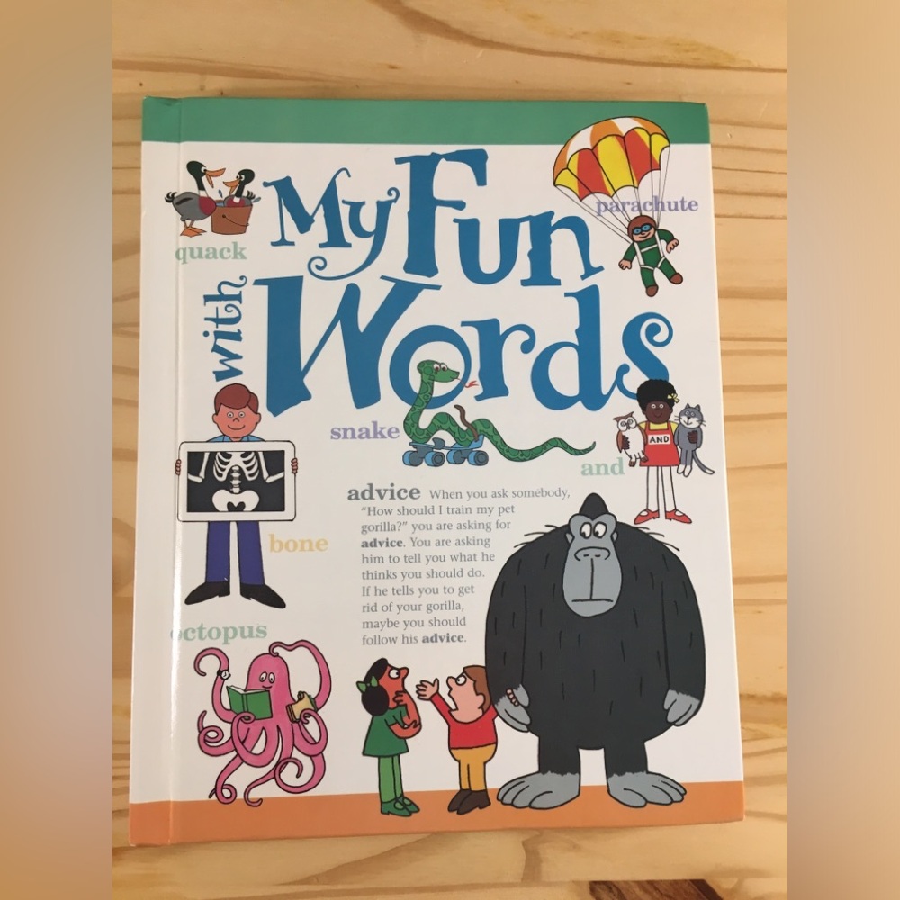 My Fun Words Kids Book book one Children's Dictionary By Southwestern Advantage